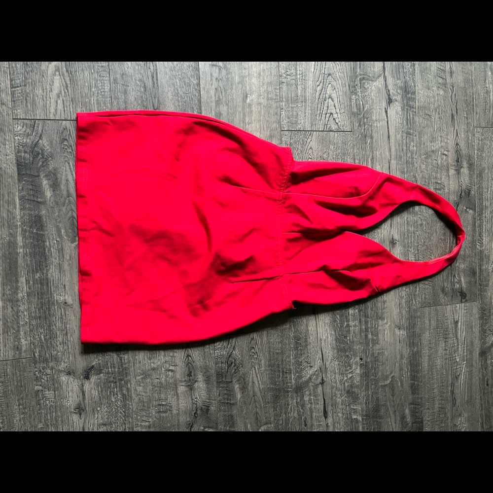 Mini little red dress